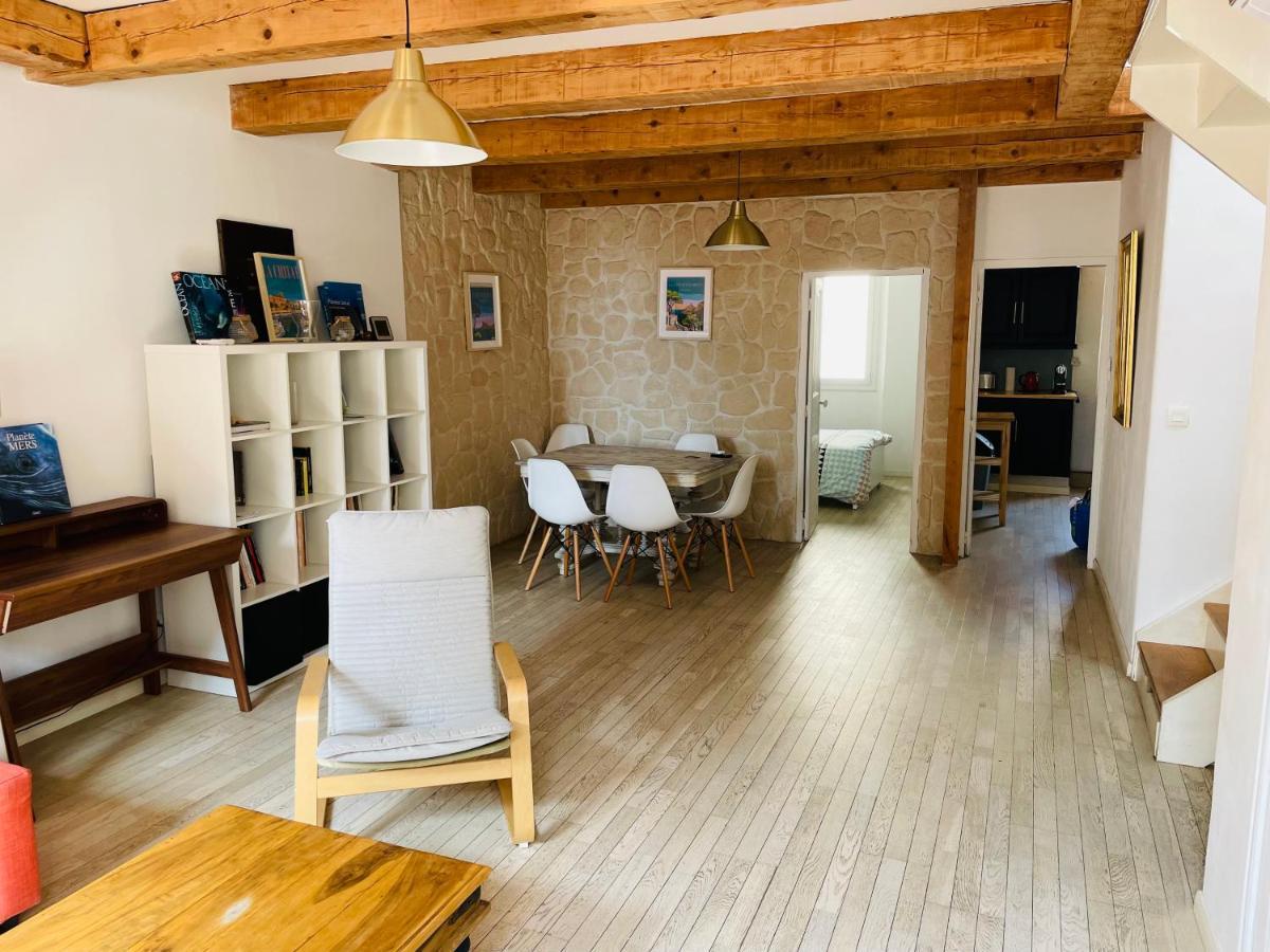 Duplex La Ciotat - Superbe 85 M2 - 6 Pers - 3 Chambres - Climatisation - Vue Mer Et Proche Du Vieux Port ラシオタ エクステリア 写真