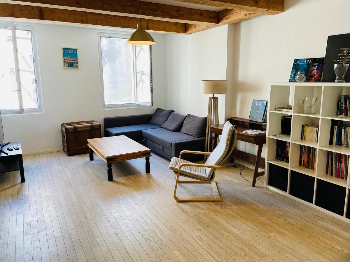 Duplex La Ciotat - Superbe 85 M2 - 6 Pers - 3 Chambres - Climatisation - Vue Mer Et Proche Du Vieux Port ラシオタ エクステリア 写真